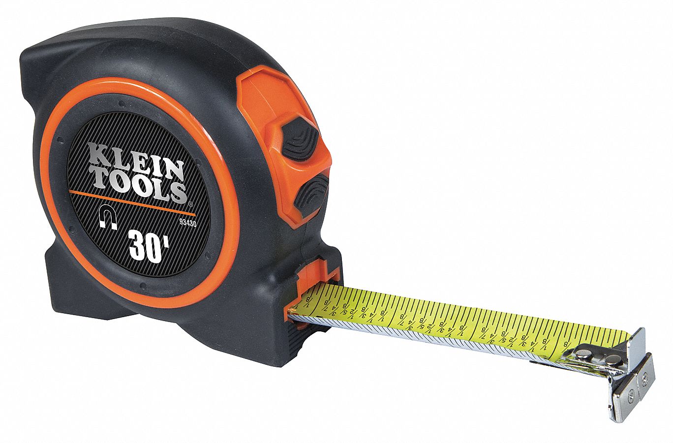 Cinta métrica Klein Tools de 16 pies con doble gancho magnético para medir  herra