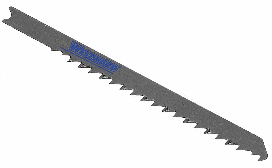 Jig Saw Blade, 6 Teeth per Inch, PK 5 Grainger