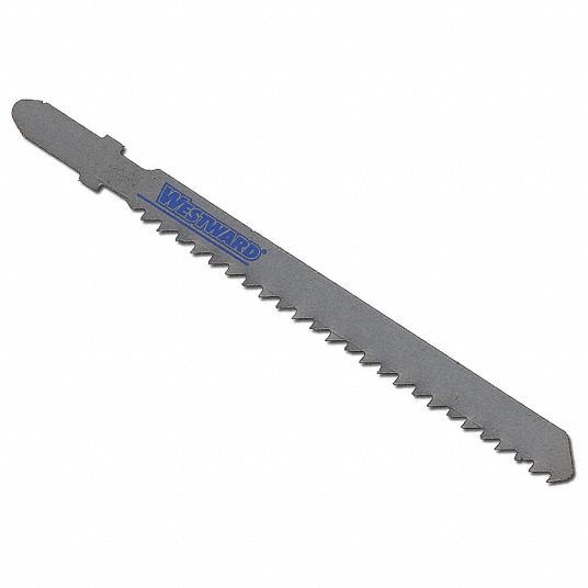 WESTWARD Jig Saw Blade, 18 Teeth per Inch, PK 5 24A49324A493 Grainger
