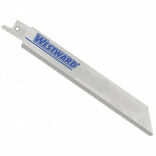 WESTWARD Reciprocating Saw Blade, Diamond Grit Teeth per Inch, PK 5