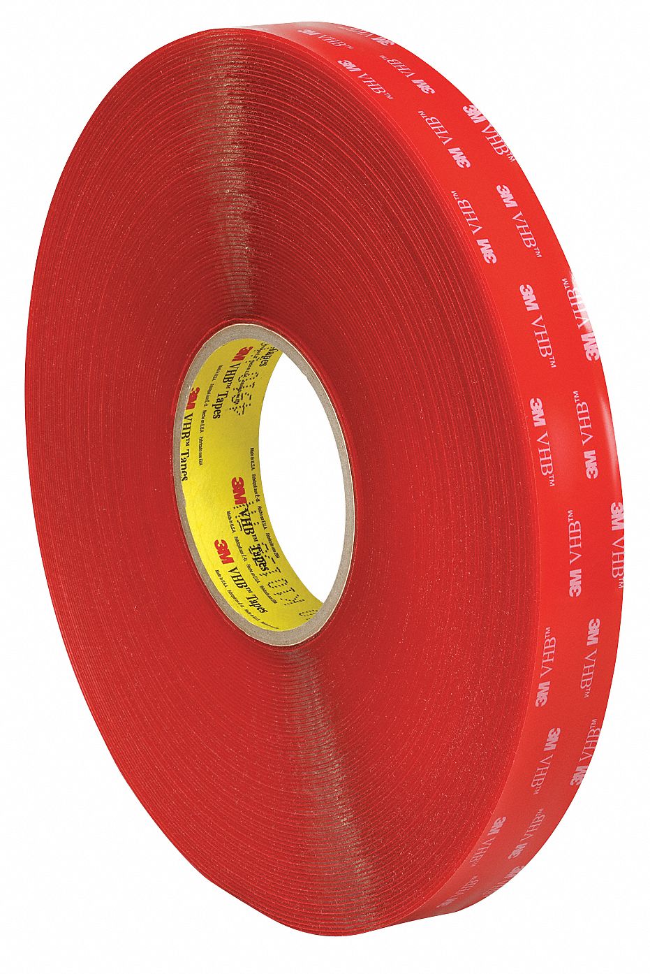 3m Acrylic Double Sided Vhb Tape Acrylic Adhesive 40 00 Mil Thick 1 In X 36 Yd Clear 24a668 4910 Grainger