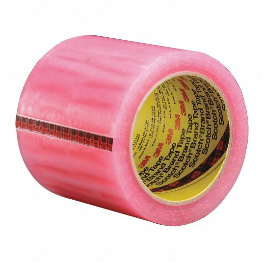 Label Protection Tape, Pink, Acrylic Tape Adhesive, Tape Application Hand Grainger