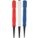NAIL SET, 5 IN OVERALL L, 1/32 IN/1/16 IN/3/32 IN TIP SIZE, KNURLED GRIP