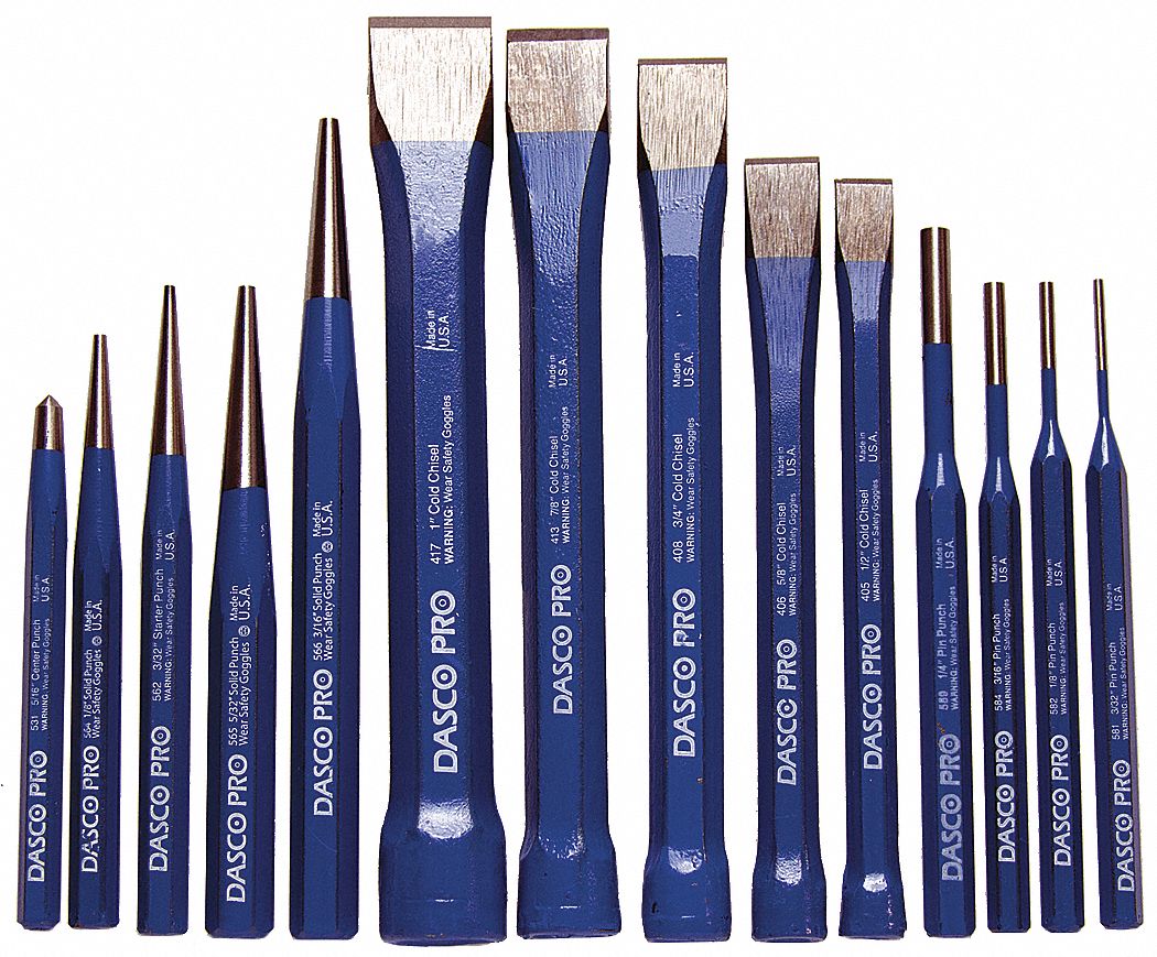 Punch and Chisel Set Grainger