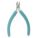 PRECISION DIAGONAL CUTTING PLIER, ESD-SAFE, FLUSH, NARROW, 4¼ IN OVERALL L, ⅝ IN JAW L