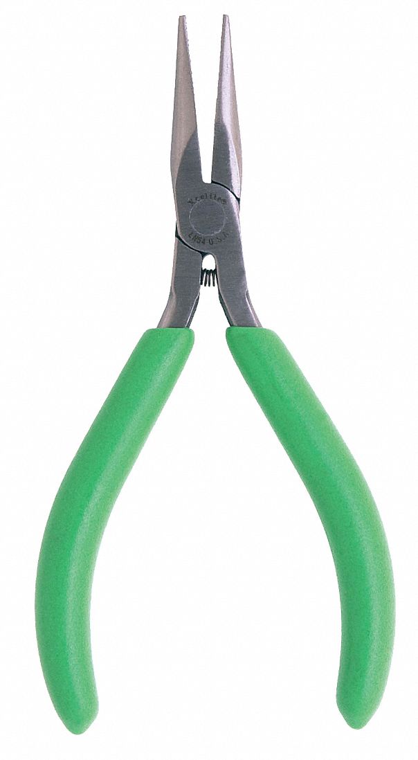 1 in Max Jaw Opening, 5 in Overall Lg, Needle Nose Plier 24AC81
