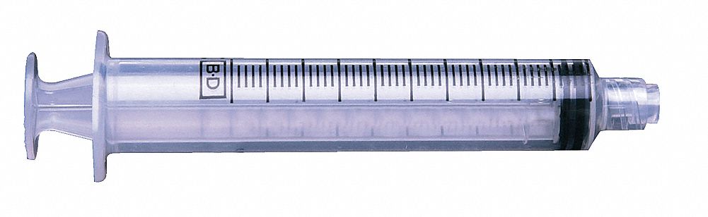 DISPENSING SYRINGE, 10 ML, LUER-LOCK CONNECTION, TRANSLUCENT, 15 PK