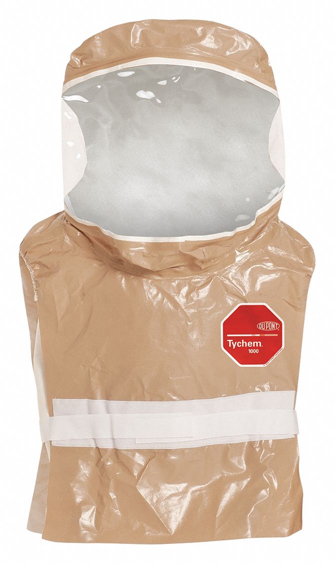 DISPOSABLE HOOD,SZ UNIVERSAL,TAN,CA6