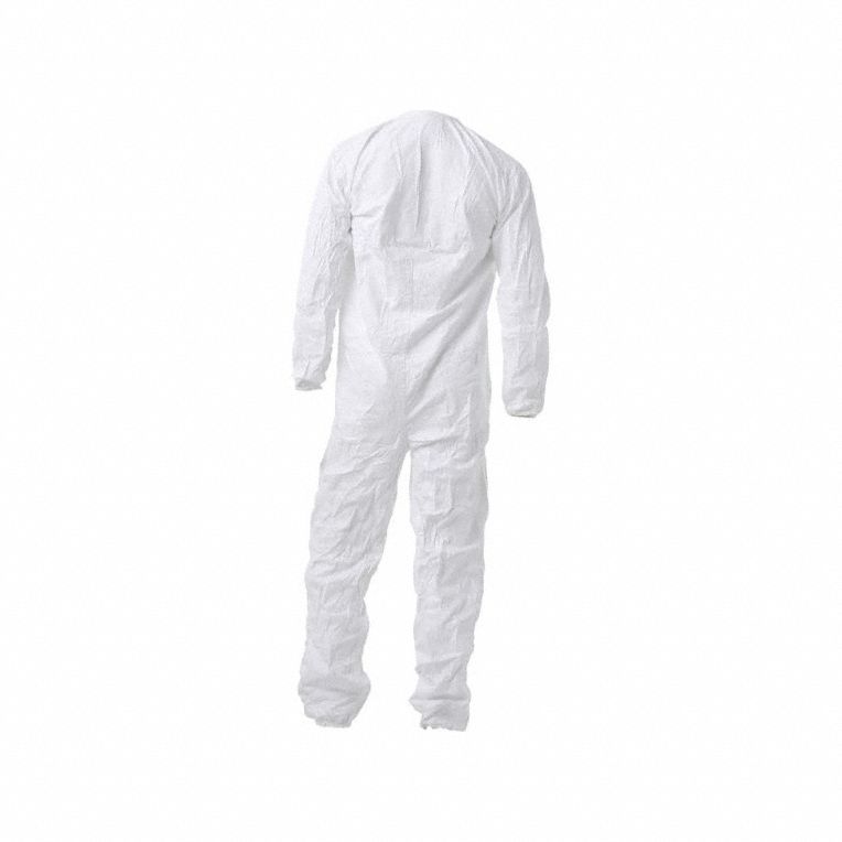 Coveralls: ISO 5 (Class 100) and above, Tyvek® IsoClean®, Sterile, Clean Processed, XL, 25 PK