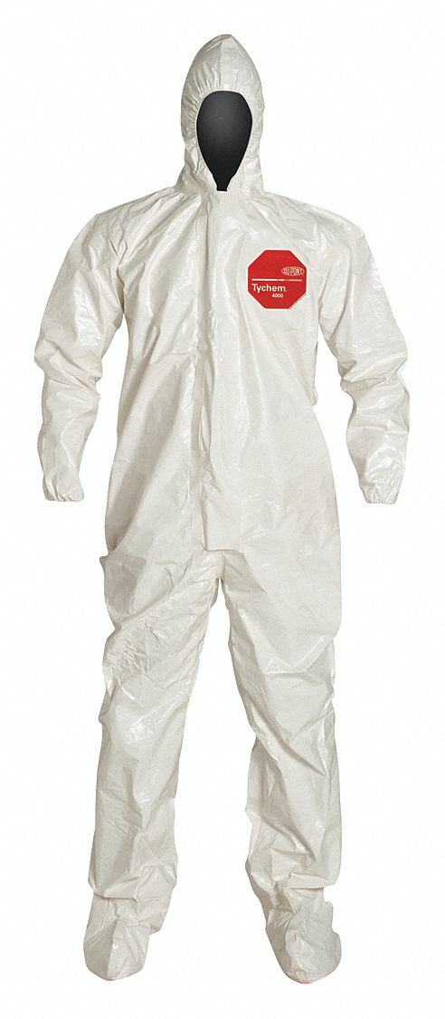 COVERALLS,WHITE,SZ 5XL