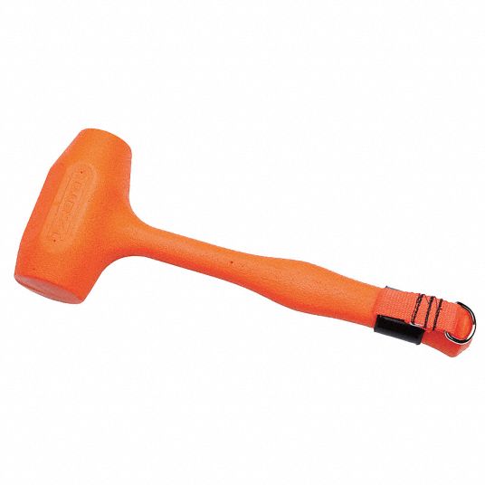 PROTO Dead Blow Hammer, 56 oz Head Weight, Urethane over Steel Handle