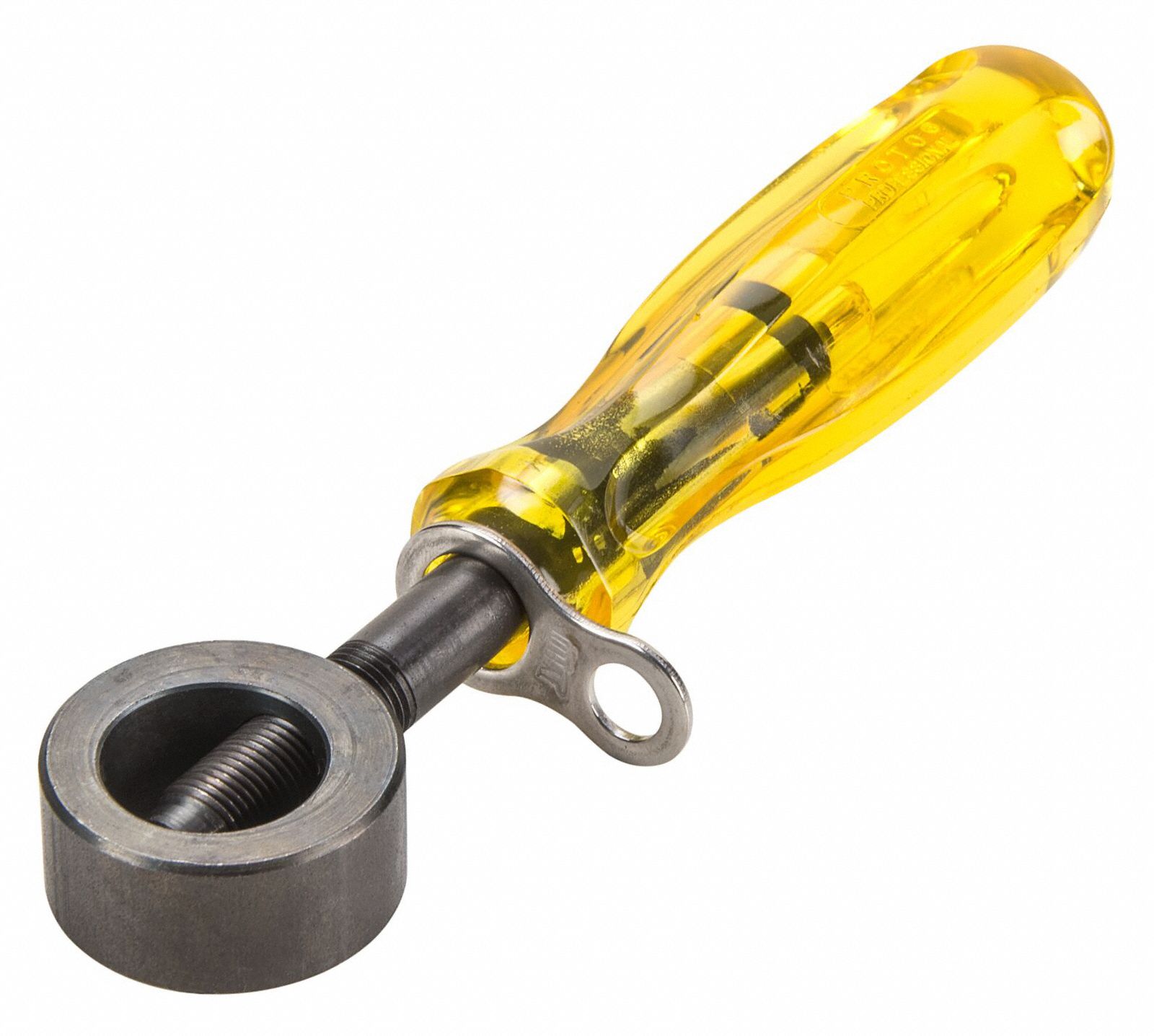 8 in, 1 in Max Capacity, Tethered Punch and Cold Chisel Holder 24AK98