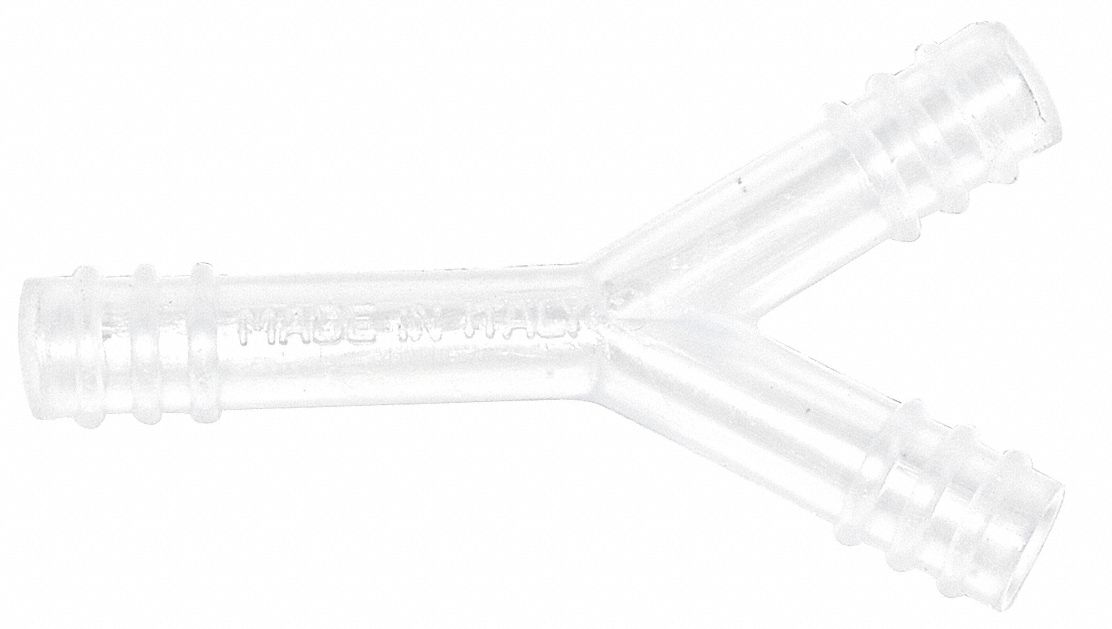 Connector,  L, Clear, PK100