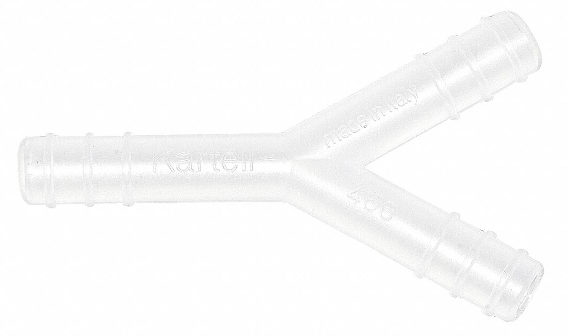 Connector,  L, Clear, PK100