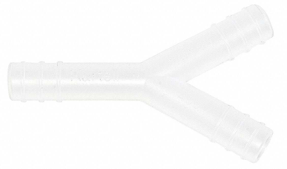 Connector,  L, Clear, PK100