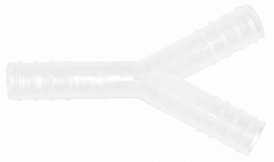 Connector,  L, Clear, PK100