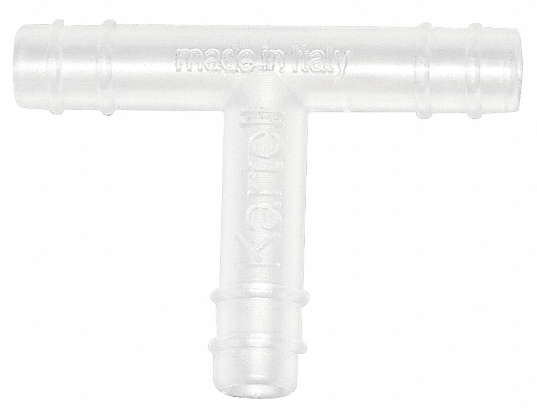 Connector,  L, Clear, PK100