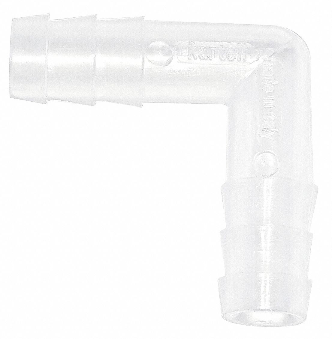 Connector,  L, Clear, PK100