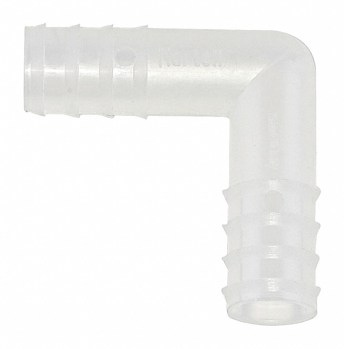 Connector,  L, Clear, PK100