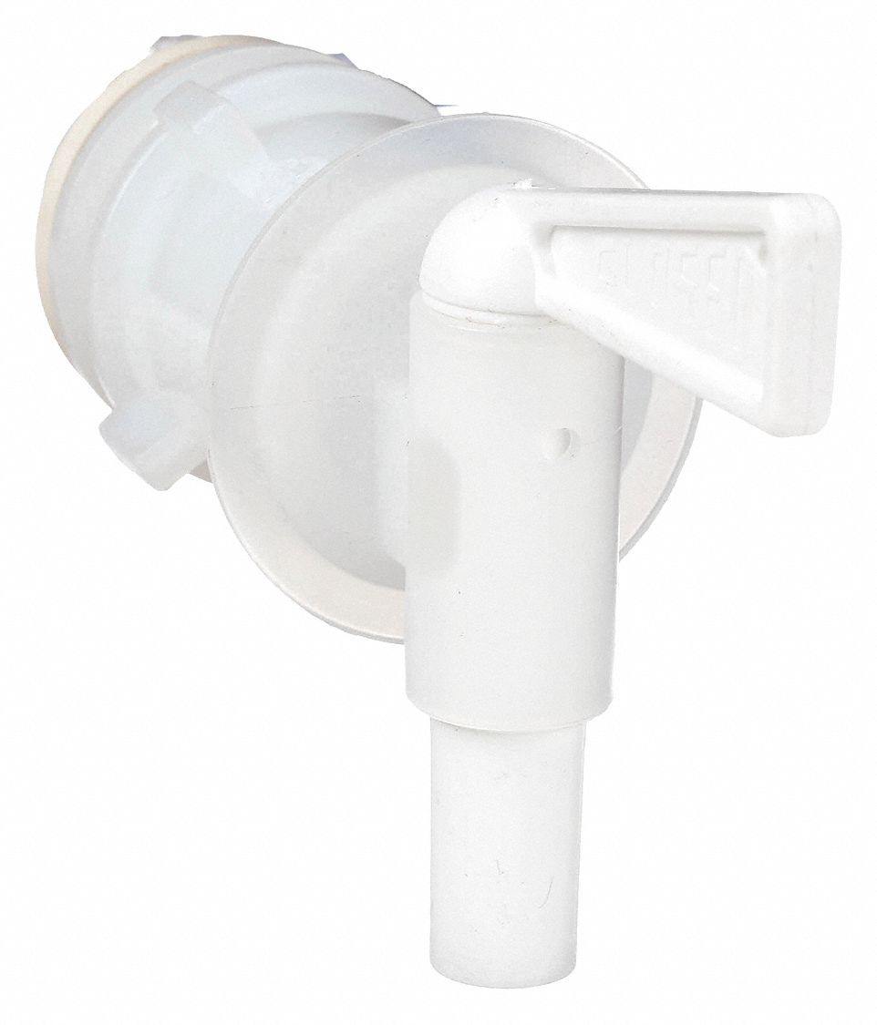 Spigot: 19.05 mm Overall Lg, Spigot, HDPE, White