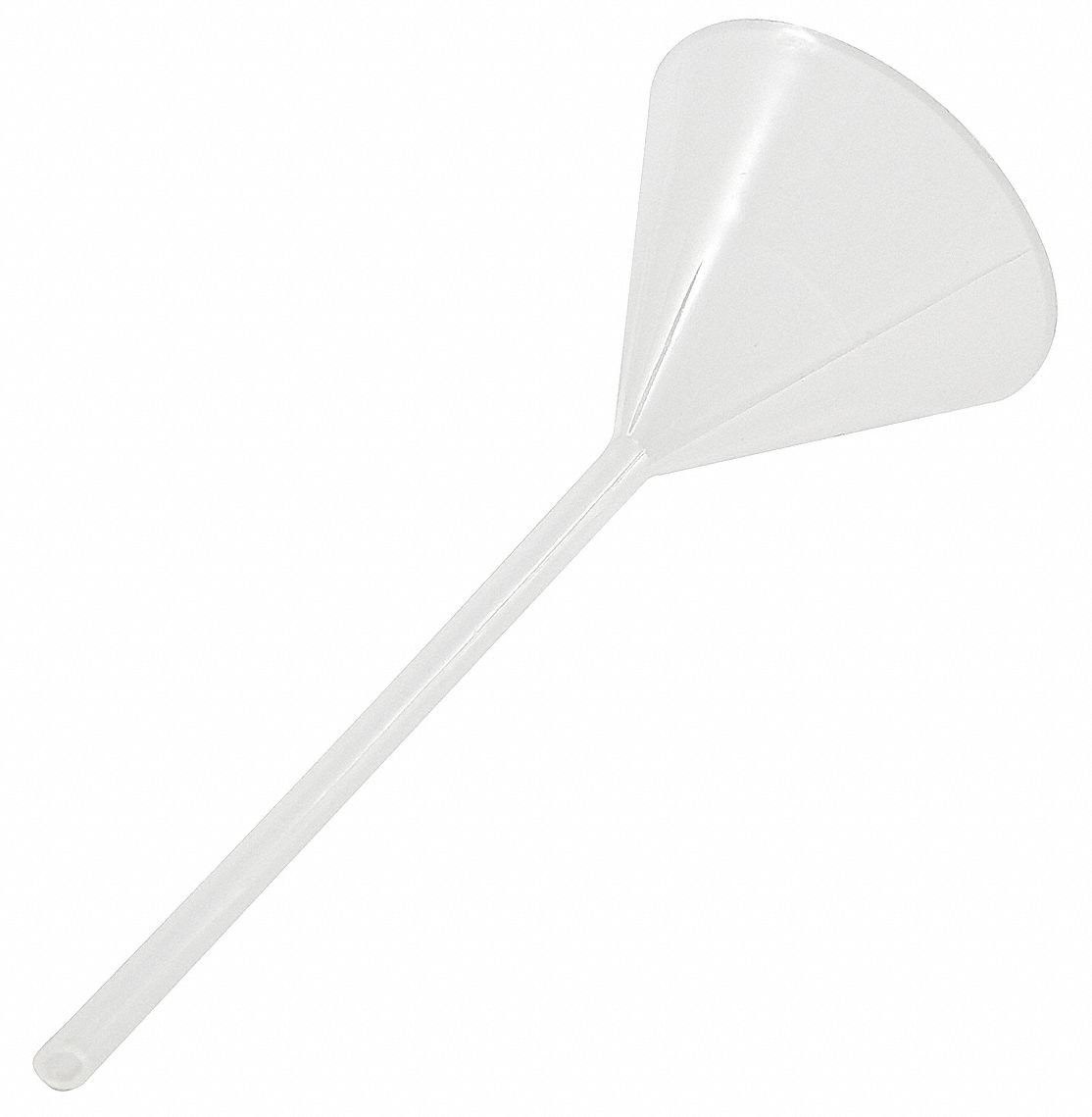 FUNNEL, PLASTIC, 3.38 FL OZ CAPACITY, 100 ML CAPACITY, POLYPROPYLENE, WHITE, 2 PK