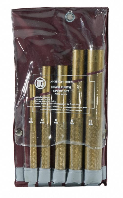 KLEIN TOOLS Hand Punch Set 24C2104BPSET5 Grainger