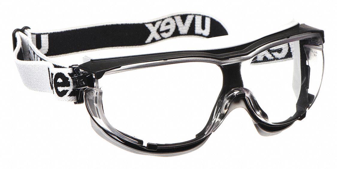 LUNETTES DE PROTECTION ÉTANCHES, PP/TPU/PC, DURA-STREME HC/AF, NOIR/GR/TRSP, CSA, UNIVERSEL