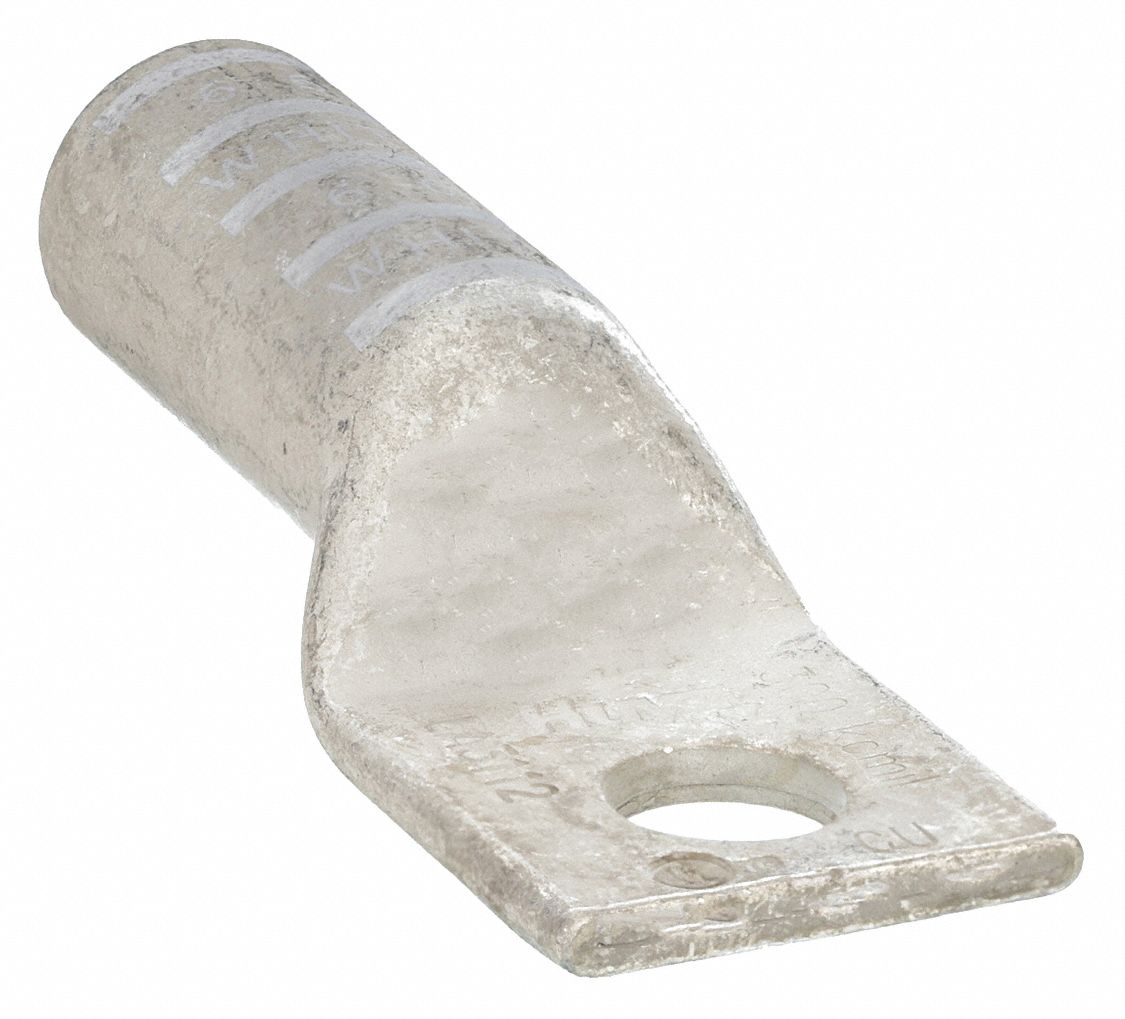 CONNECTEUR DE COMPRESSION POUR COSSE À UN TROU, CUIVRE, 300 KCMIL, 3,45 PO LONGUEUR, 1,25 PO LARGEUR, 1/2 PO