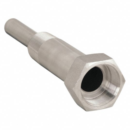 Stainless Steel, 3/4 in MNPT, Threaded Thermowell 24C48224C482