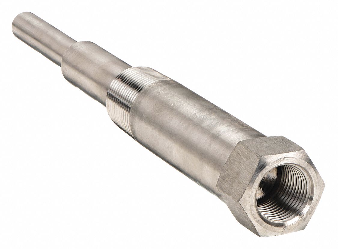 Stainless Steel, 3/4 in MNPT, Threaded Thermowell 24C49724C497