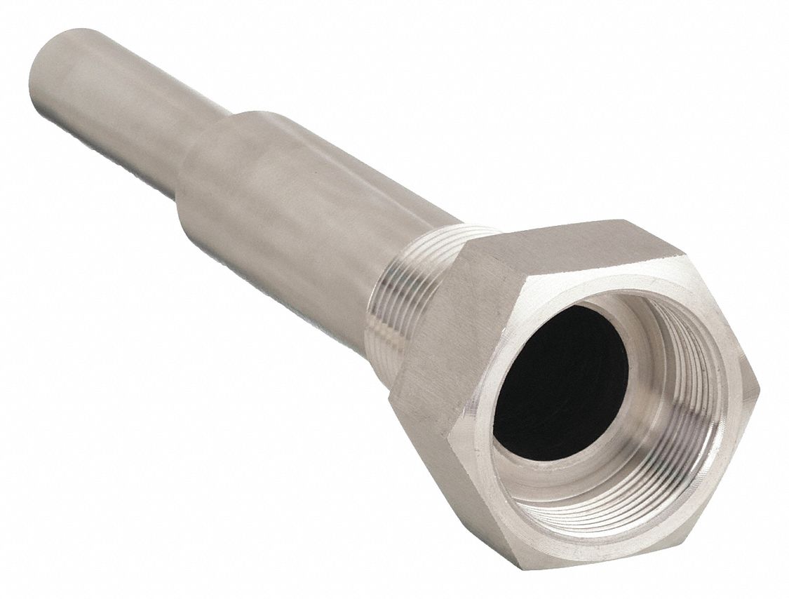 Stainless Steel, 3/4 in MNPT, Threaded Thermowell 24C50824C508