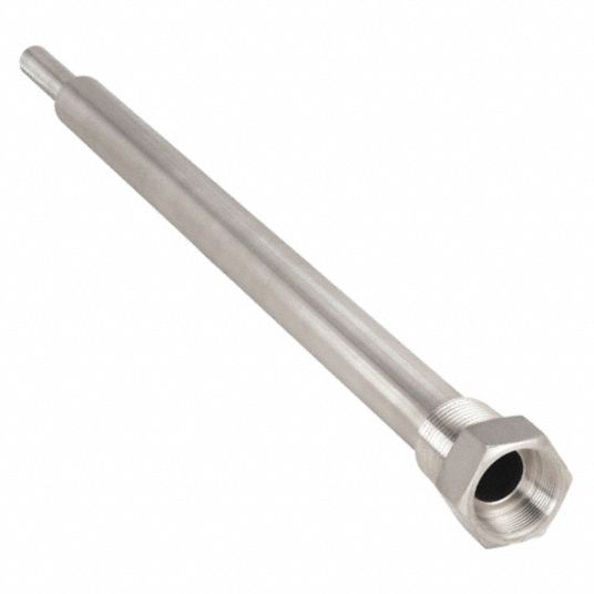 Stainless Steel, 3/4 in MNPT, Threaded Thermowell 24C51124C511