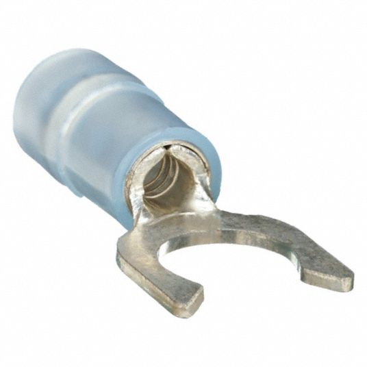 POWER FIRST, Bare, 6 Stud Size, Fork Terminal 24C81624C816 Grainger