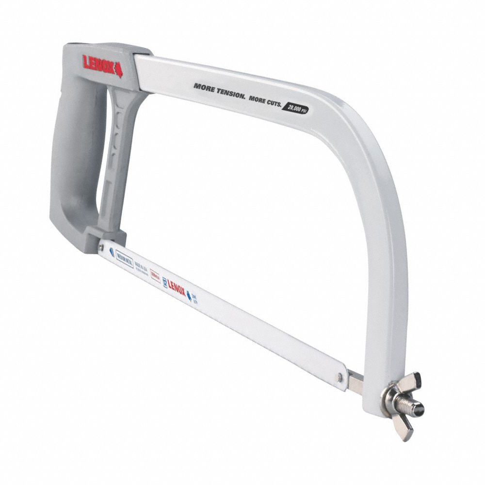 LENOX High Tension Hacksaw, 18 in Overall Length, Blade Length 12 in