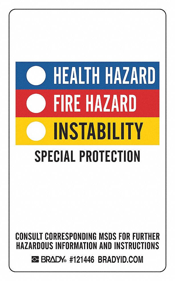 HMIG LABEL 5 IN. H 3 IN. W PK 50