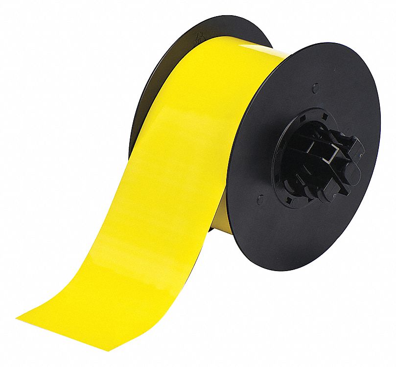 TAPE YELLOW 25 FT. L 2-1/2 IN. W