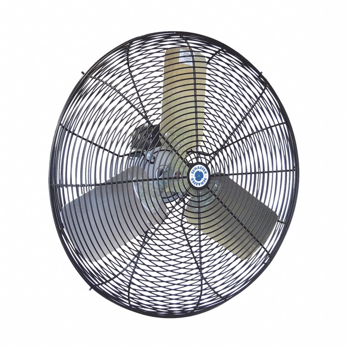Fan Head: 24 in Blade Dia, 1 Speeds, 115/208 to 230V AC, 1/2 hp Motor, Non-Oscillating