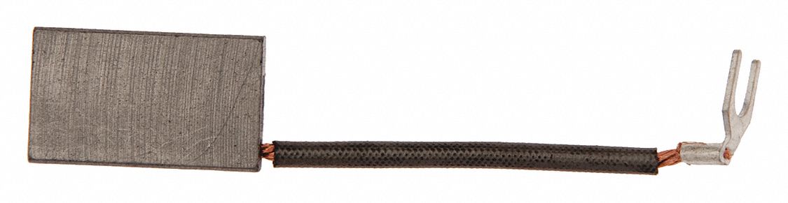 Brush: Brush, 1 1/2 in Overall Lg, 5/8 in Overall Wd, Gray, 20 in For Machine Size