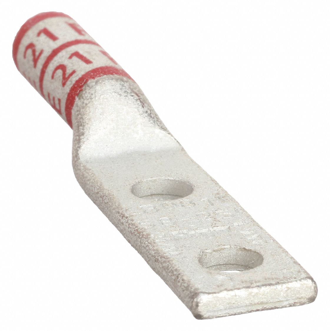 Compression Lug: For 8 AWG, Stranded Wire, #10 Stud Size, Long, Copper Barrel
