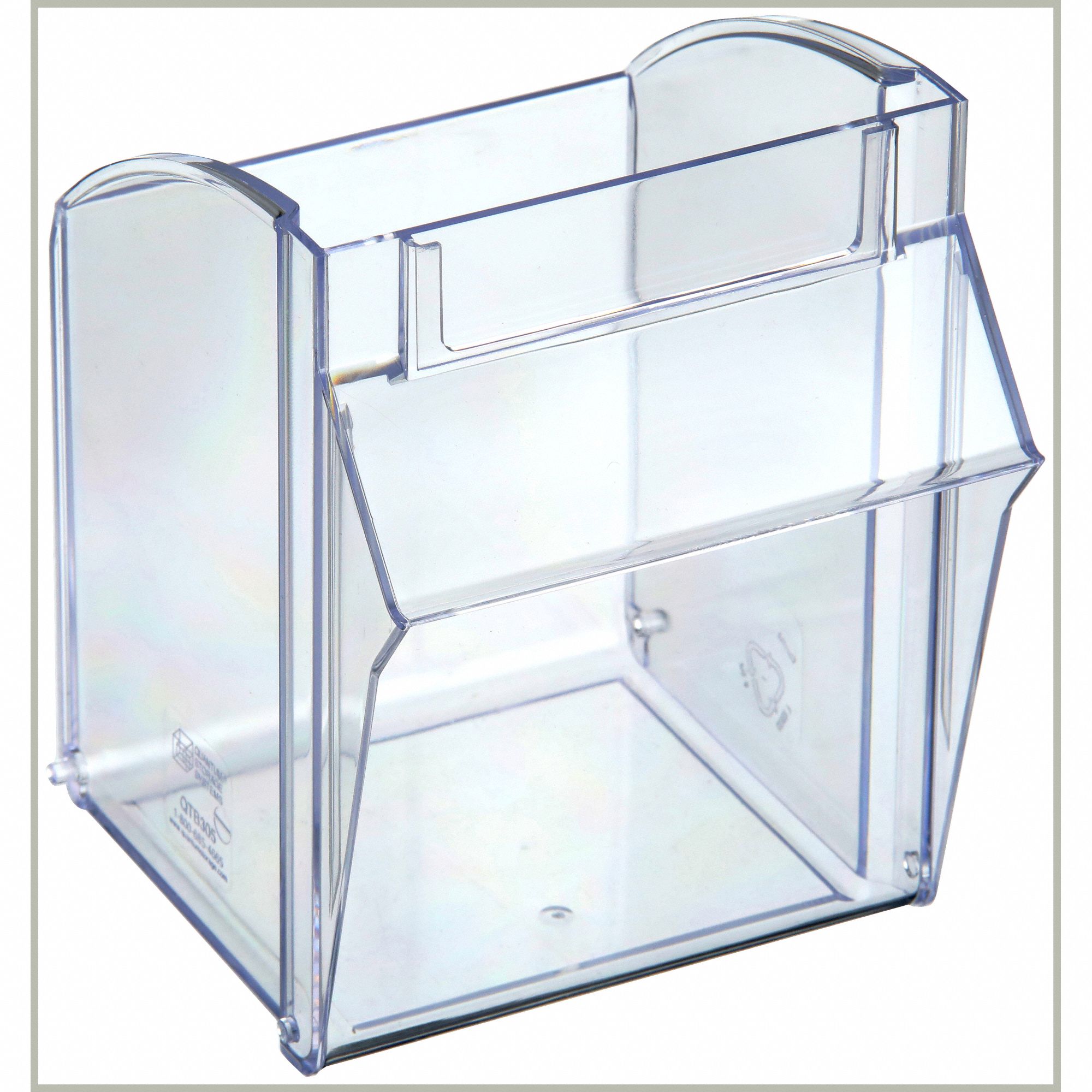 Quantum - QTB305 Clear Tip Out Bin.