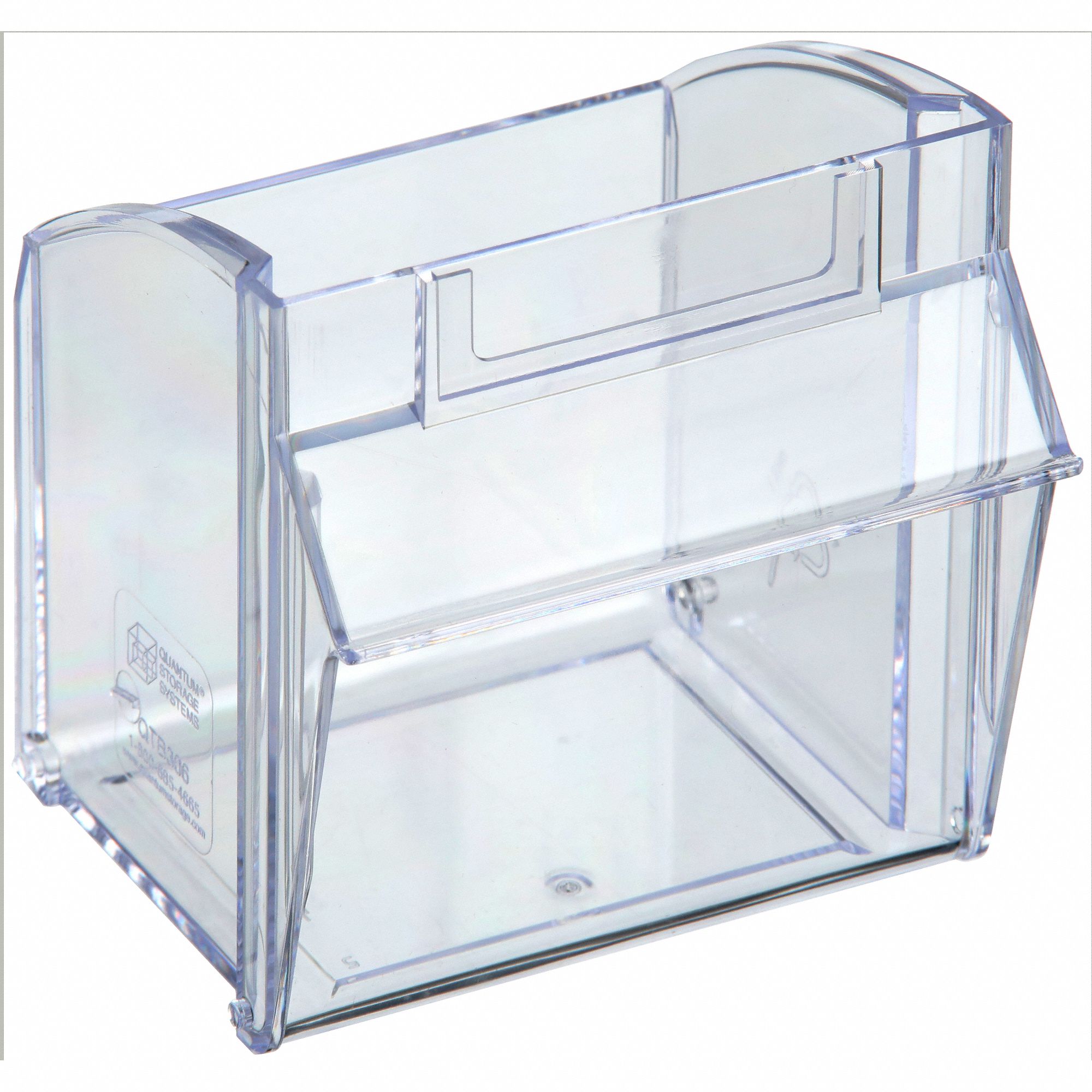 Quantum Clear Tip Out Bin Storage System - 5 Bin, Size: One Size