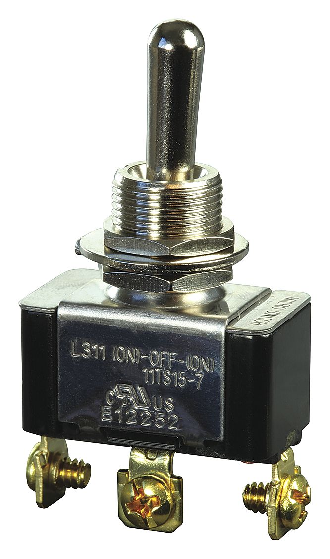 HONEYWELL Toggle Switch, Number of Connections 3, Switch Function