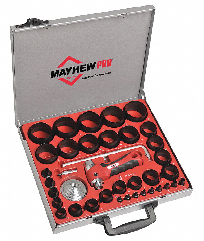 Mayhew 16 PC Metric Hollow Punch Set 66004