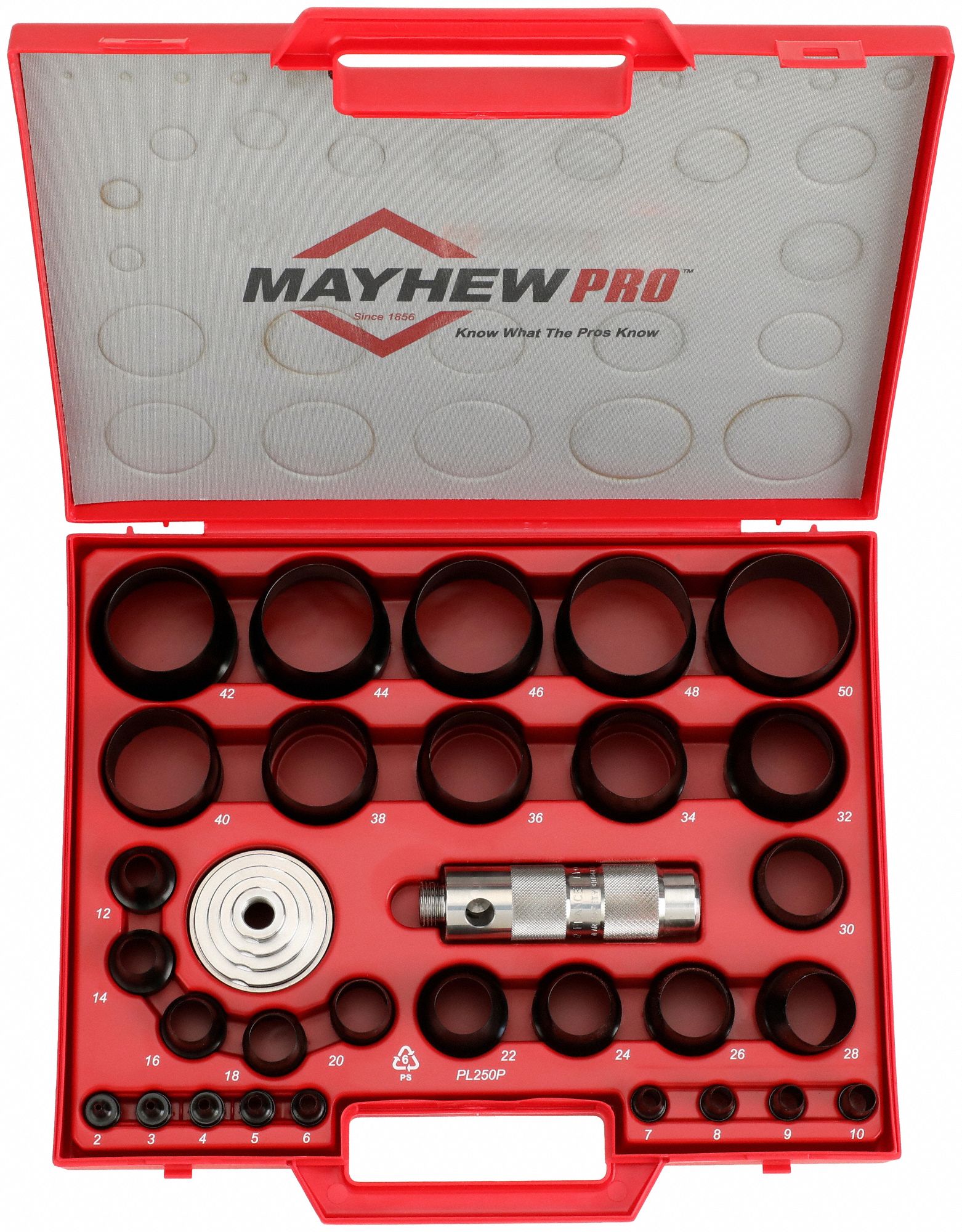 Mayhew 11 pc. Hollow Punch Set #320US - 66008 - Penn Tool Co., Inc