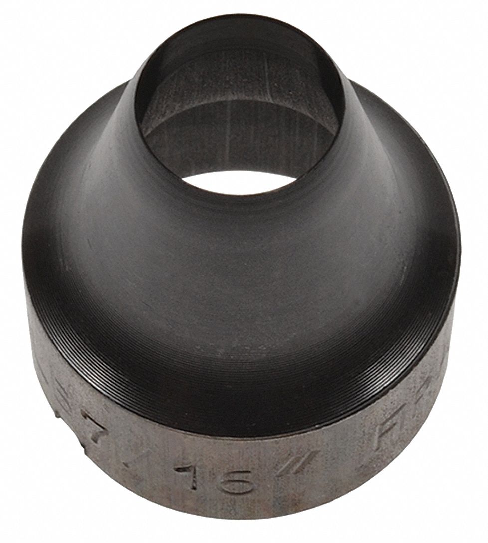 HOLLOW PUNCH,ROUND,STEEL,1-1/8 X1-1/4 IN