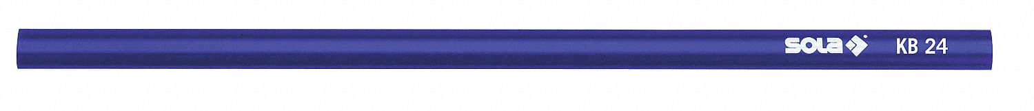 24D657 - Wet/Dry Pencil 9-7/16 x 1/2 In Flat PK6