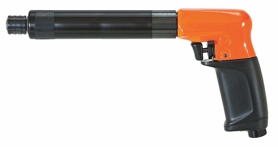 Screwdriver: 1/4 in, Industrial Duty, 1.2 ft-lb to 6.5 ft-lb, 470 RPM Free Speed, Trigger