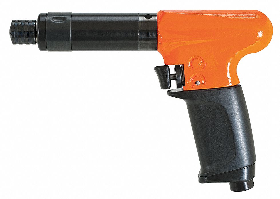 Screwdriver: 1/4 in, Industrial Duty, 0.8 ft-lb to 3.3 ft-lb, 1, 100 RPM Free Speed, Trigger