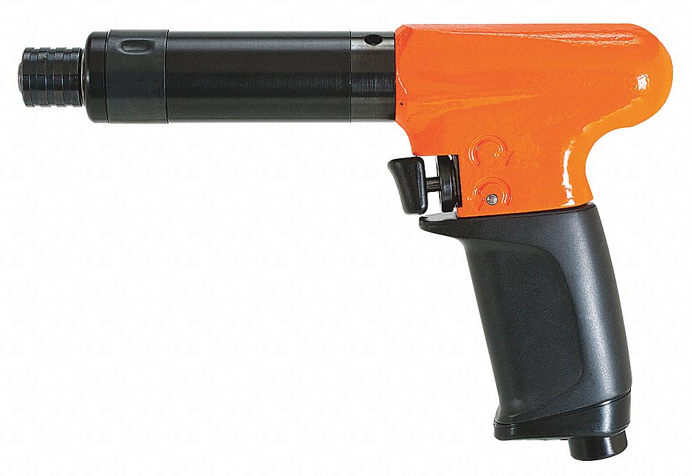 Screwdriver: 1/4 in, Industrial Duty, 0.8 ft-lb to 3.7 ft-lb, 660 RPM Free Speed, Trigger
