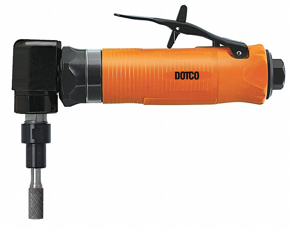 DOTCO Front Exhaust Air Die Grinder, 1/4 in Collet, 12,000 rpm Free